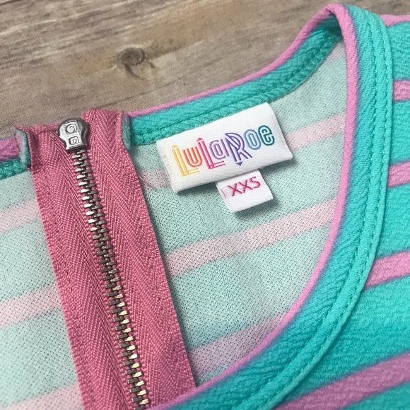 LuLaRoe Striped Amelia - Picture 3 of 4